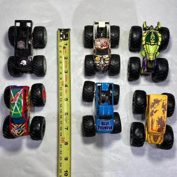 6 Hot Wheels Monster Trucks - Picture 8 of 8